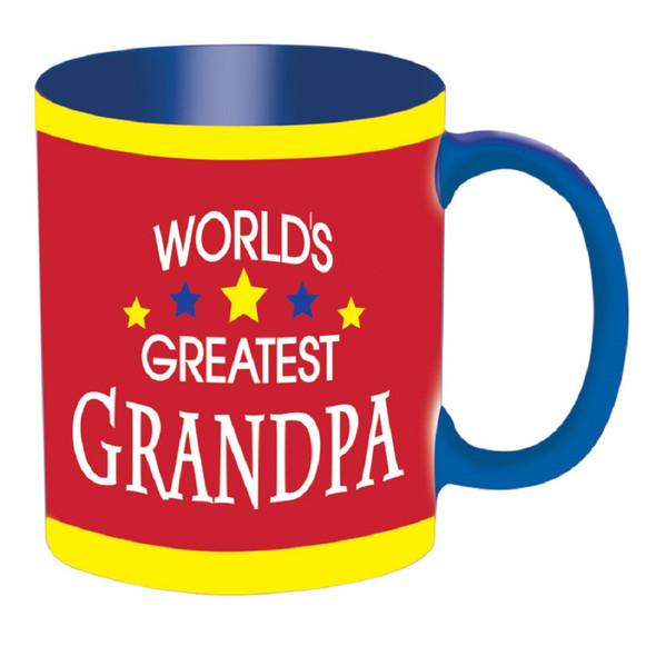 World's Greatest Grandpa Father'ss Day Ceramic Tea Coffee Cup Mug Gift
