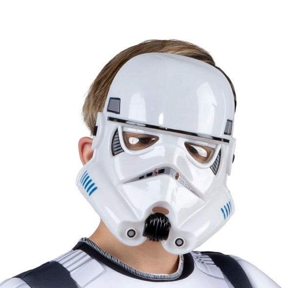 Licensed Star Wars Stormtrooper Half Mask Children Costume Accessory