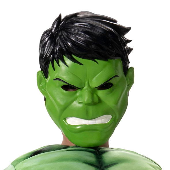 Licensed Marvel The Incredible Hulk Half Mask Children Costume Accessory