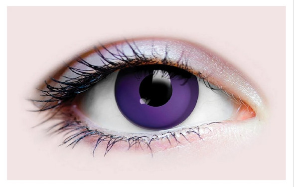 Primal Costume Contact Lenses Costume Phantom Purple Cosplay Eye Make-up