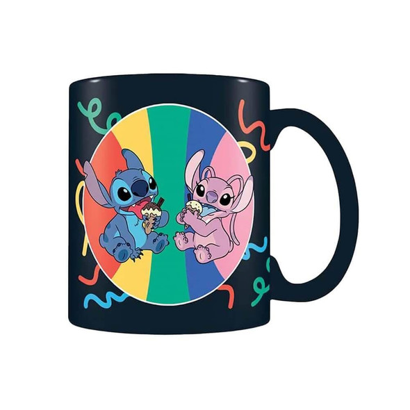 Disney Classics Lilo & Stitch Angela You're My Fave Mug Coaster Keychain Gift Set