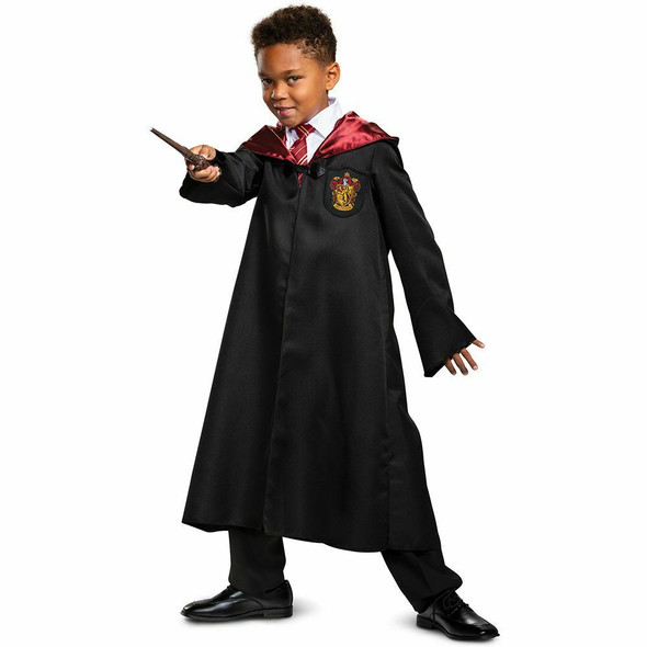 Gryffindor Robe Classic Harry Potter Wizard Halloween Child Costume Large 10-12