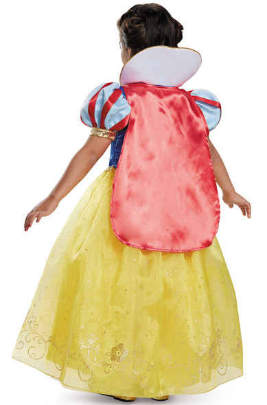 Deluxe Disney Dream Big Snow White Princess Costume Girls Fancy Dress XS 3T-4T