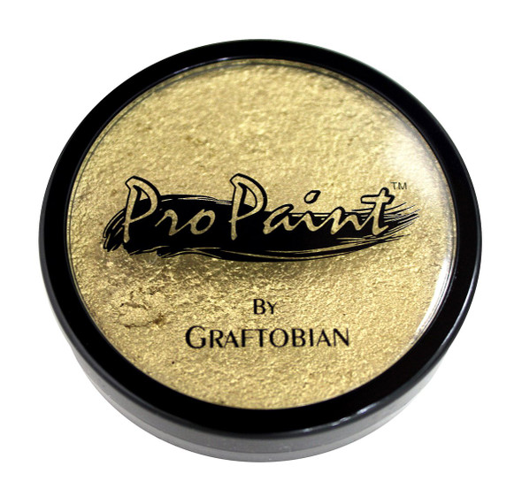Graftobian ProPaint Professional Face Body Paint Pro Makeup Metallic Gold 1oz