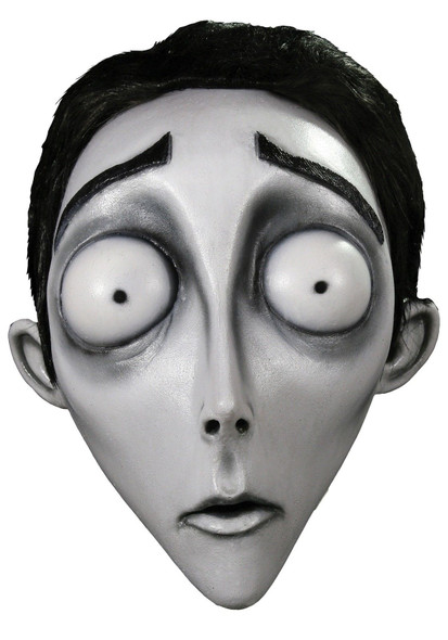 The Corpse Bride Victor Van Dort Adult Latex Mask Licensed Tim Burton Movie Dlx