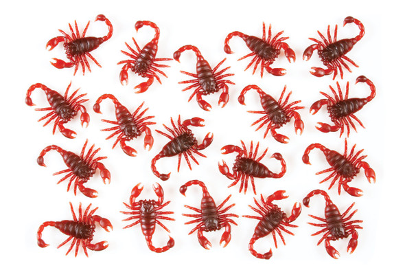 Bag Of Bugs Fake Scorpions Bugs Scaring Prank Gross Halloween Joke Prop 20/PKG