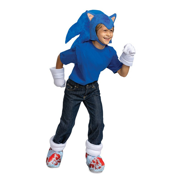 Licensed Sega Sonic Movie Kids Child Costume Accessory Kit One Size