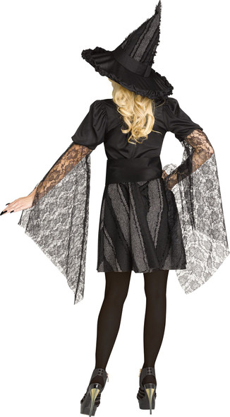 Fun World Stitch Witch Dress Adult Women's Halloween Costume MD-LG 10-14