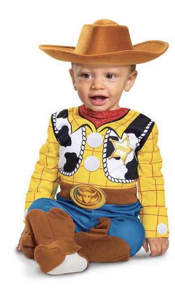 Disney Toy Story Deluxe Woody Infant Baby Costume Halloween 12-18 M