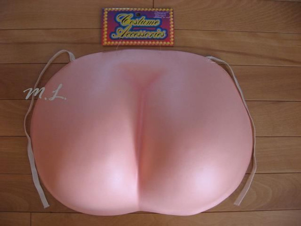 Big Fake Buns Butt Beach Flesh Bum Costume Novelty Adult Joke Gag Gift Eva Prank