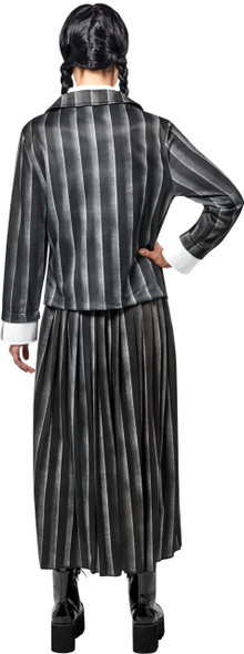 Rubie's Women's Wednesday Costume Nevermore Academy Uniform Black LARGE 12-14