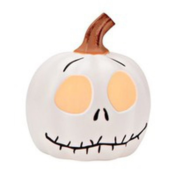 Disney NBC Jack Skellington 3.5" Mini Light Up Pumpkin Halloween Decoration Prop