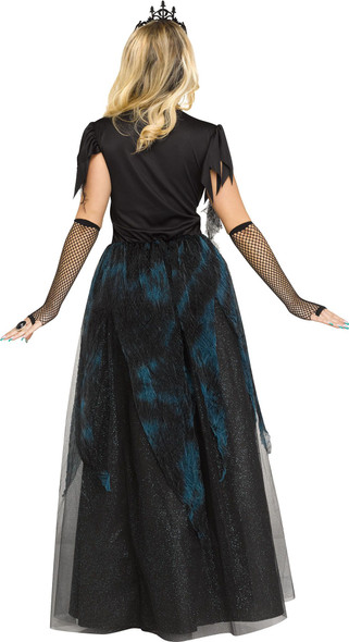 Dark & Mysterious Mystical Mermaid Adult Women's Halloween Costume MD-LG 10-14