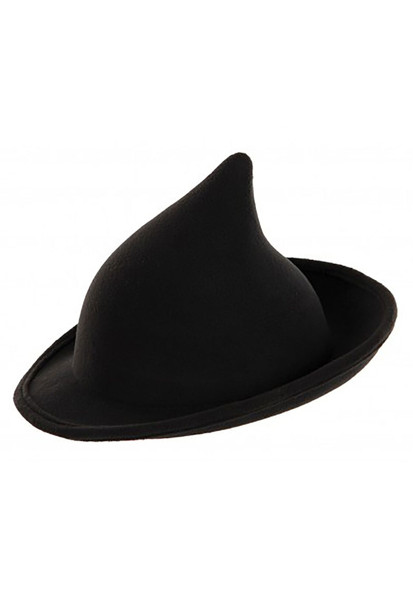 Modern Black Witch Costume Hat Costume Accessory For Adults