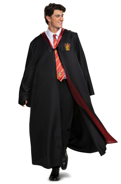 Disguise Harry Potter Gryffindor Robe Wizard Deluxe Adult Costume MEDIUM 38-40