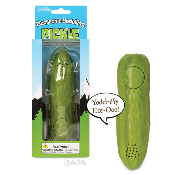 Archie McPhee Electronic Yodelling Pickle Gag Gift