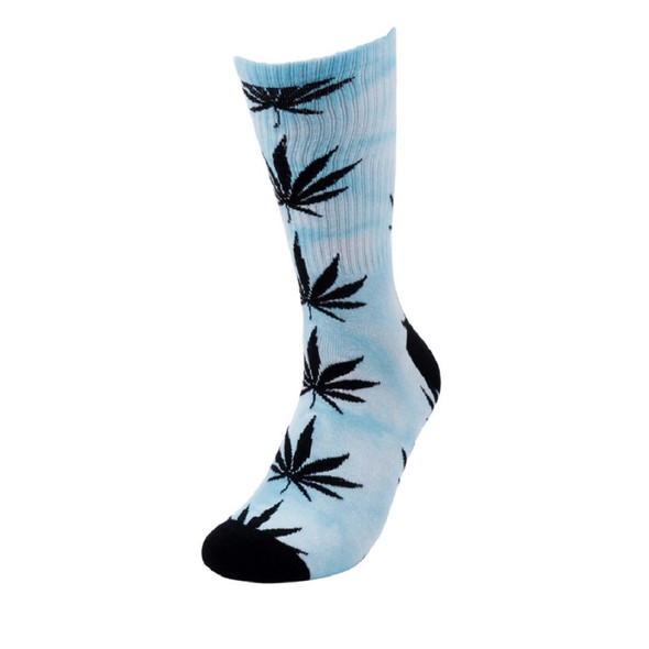 Men's Cannabis Tie Dye Novelty Socks Sock Size 10-13