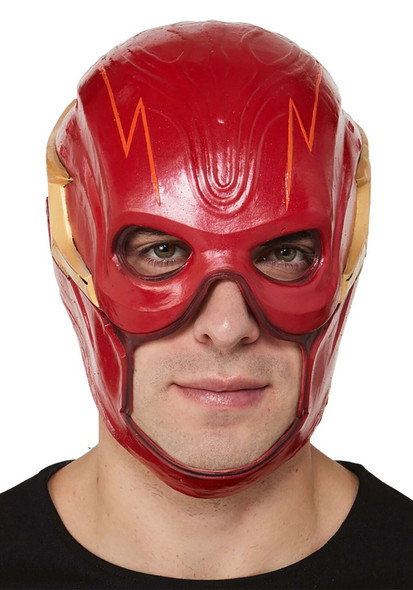 DC The Flash Adult Overhead Latex Mask Costume Accessory