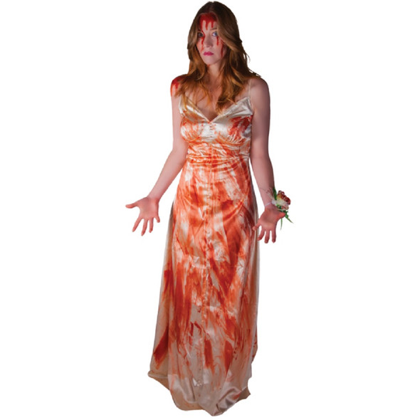 Trick or Treat Licensed Stephen King's Carrie Adult Womens Halloween Costume XL