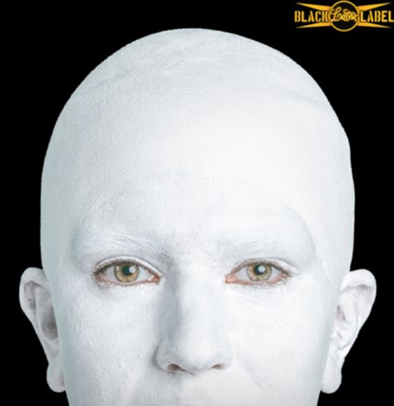 Black Label Latex White Bald Cap Professional Latex Appliance