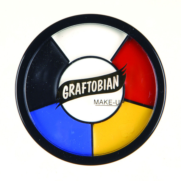 Graftobian Pro F/X Collection Primary Grease Wheel Latex Appliances Skin Makeup