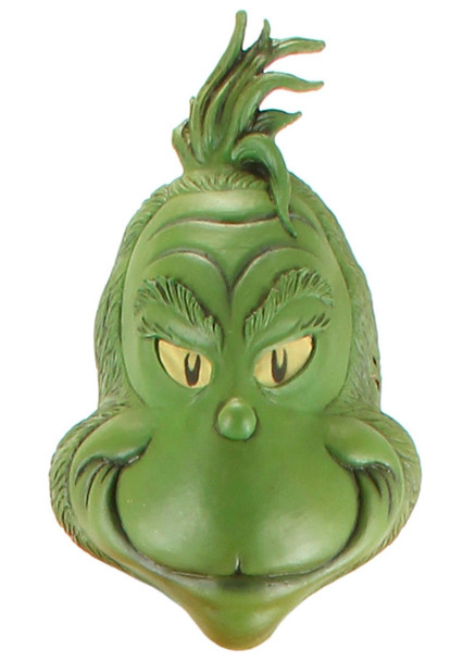 How the Grinch Stole Christmas Mask Dr. Seuss Adult Latex Full Costume Accessory