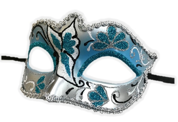 Glitter Butterfly Half Eye Fancy Mask Venetian Masquerade Costume Accessory D