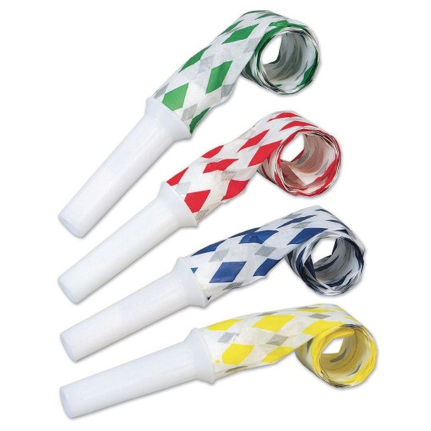 Party Time Musical Blowouts Noisemakers Happy New Year Party Supply Set 12/PK