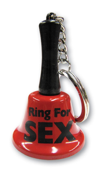 Ring For Sex Mini Bell Key Chain Key Ring Keychain Metal Adult Novelty Gift