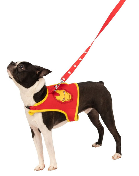 Rubies Marvel Iron Man Dog Harness & Leash Pet Costume Accessory Extra-Large New