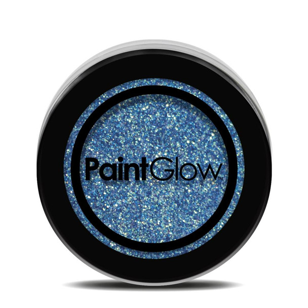 Paint Glow UV Neon Blue Glitter Shaker Makeup Bright Festival Party