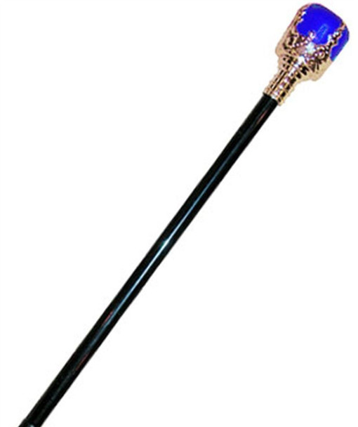 The Royal Scepter Halloween Costume Accessory Staff King Queen Medieval Blue 19"