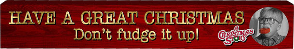 Spoontiques A Christmas Story Movie Don't Fudge It Up Wooden Sign Home Decor