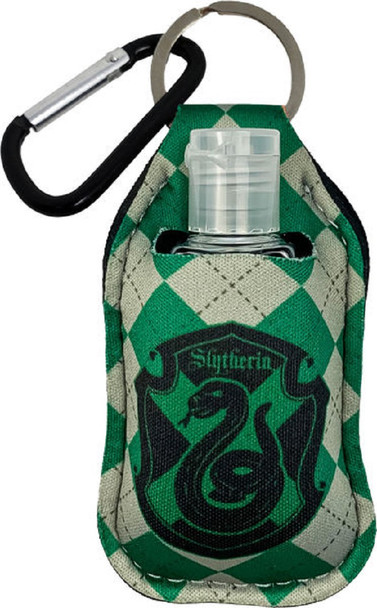 Spoontiques Harry Potter Slytherin House Crest Sanitizer Bottle Holder Keychain