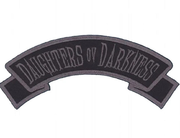 Kreepsville 666 Daughters Ov Darkness Embroidered Arch Patch Iron Or Sew On