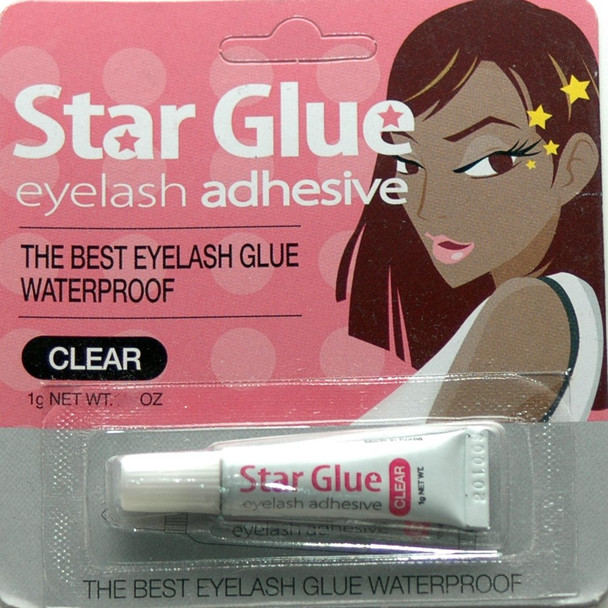 Westbay Wigs Star Glue Eyelash Adhesive For Strip Lashes Glue Clear 1g