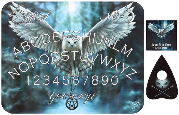 Pacific Trading Anne Stokes Awake Your Magic Owl Pentagram Fantasy Spirit Board