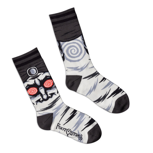 Foot Clothes 1950's Retro Hypnotist Crew Socks Adult Size 5-13
