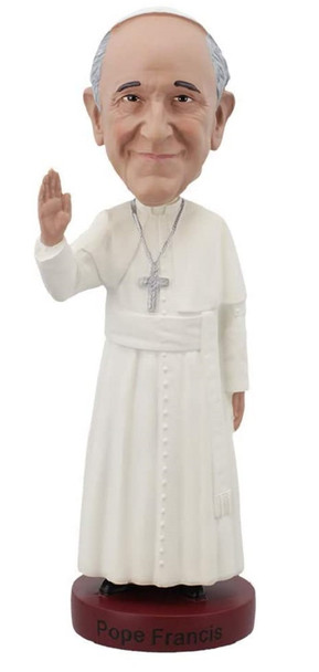 Royal Bobbles Pope Francis Bobblehead Figurine Saint Religious Licensed