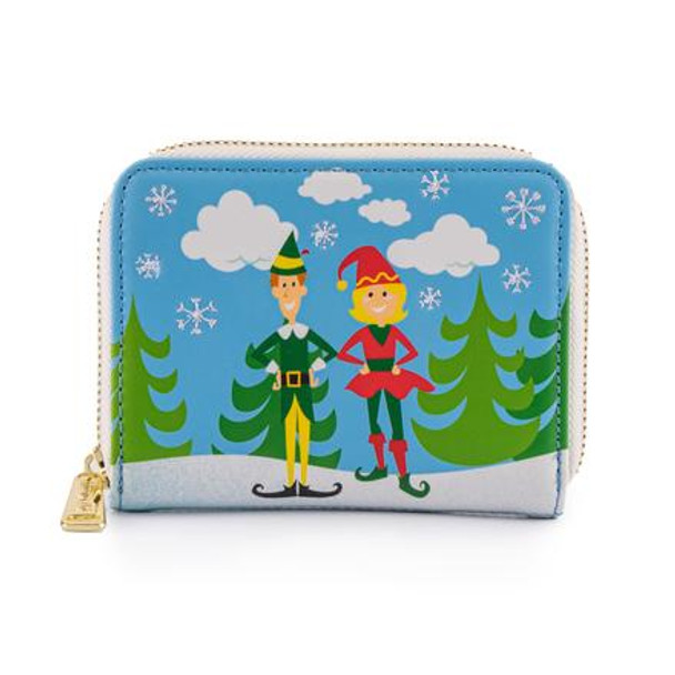 Loungefly Buddy Elf And Friends Licensed Zip Around Wallet