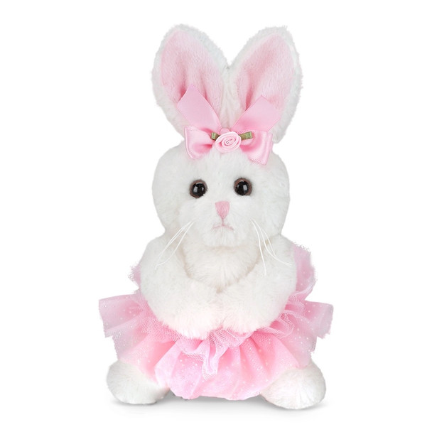The Bearington Collection Lil' Twirls The Ballerina Bunny Plush Stuffed Animal