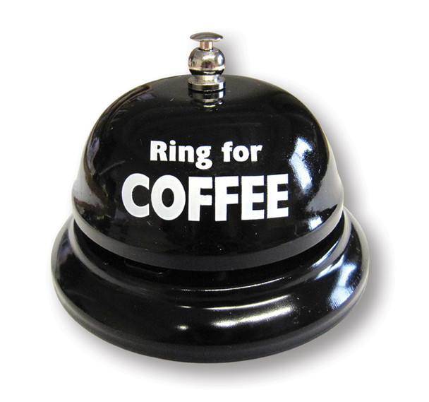 Ring For Coffee Table Bell Metal Adult Funny Novelty Birthday Gag Gift