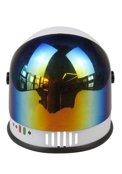 White Astronaut Child's Space Helmet NASA Apollo Kids Costume Accessory Hat