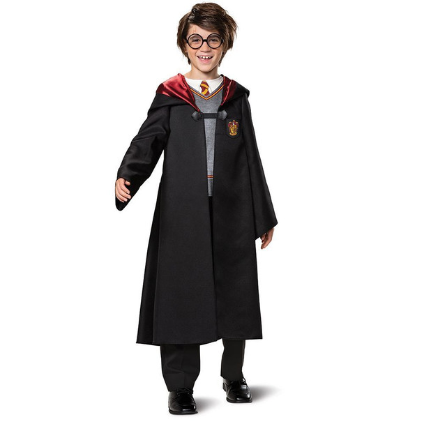 Gryffindor House Robe Classic Harry Potter Wizard Child Costume LARGE 10-12