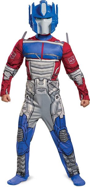 Licensed Transformers Optimus Prime Autobot Muscle Child Costume MEDIUM 7-8