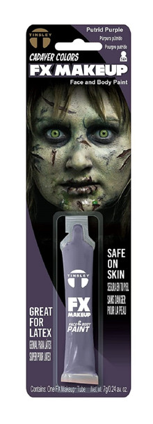 Tinsley Transfer Cadaver Colors FX Makeup Face And Body Paint PUTRID PURPLE