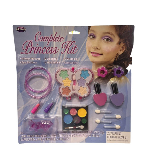 Complete Pretty Princess Makeup & Accessories Kit