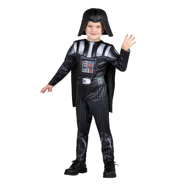 Licensed Star Wars Darth Vader Dark Lord Toddler Padded Costume 3T-4T