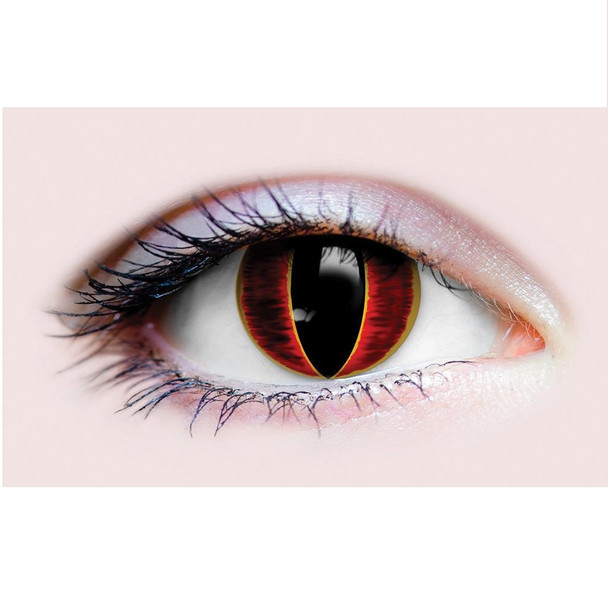 Primal Costume Contact Lenses Costume Sauron Cosplay Make-up Anime Lord Ring