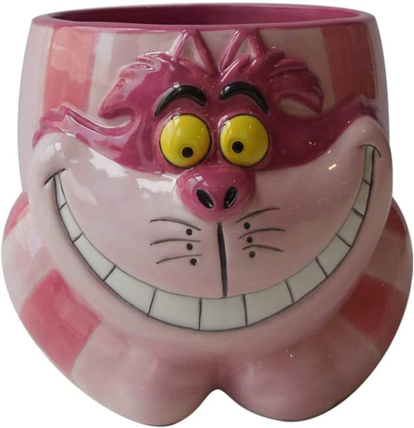 Disney Alice In Wonderland 24oz Cheshire Cat 3D Ceramic Mug Gift